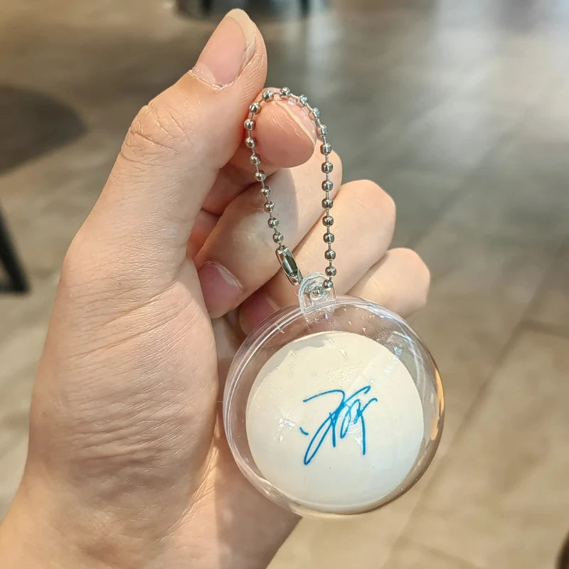 Signature Keychain for Table Tennis Fans–Ma Long Sun Yingsha Wang Chuqin Xu Xin Keyring Pendant Backpack Accessory Cool…