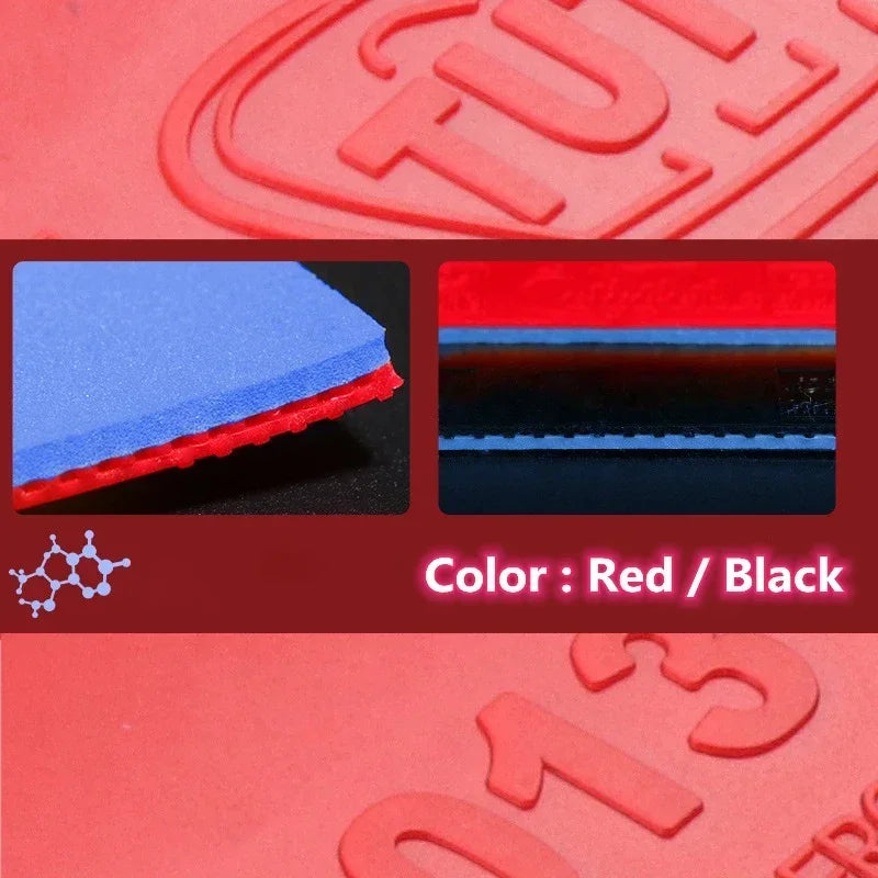 TUTTLE Positive Energy Pimples-in Table Tennis Rubber Sheet Sticky ITTF Approved Ping Pong Racket Rubber Loop Arc Fast Attack