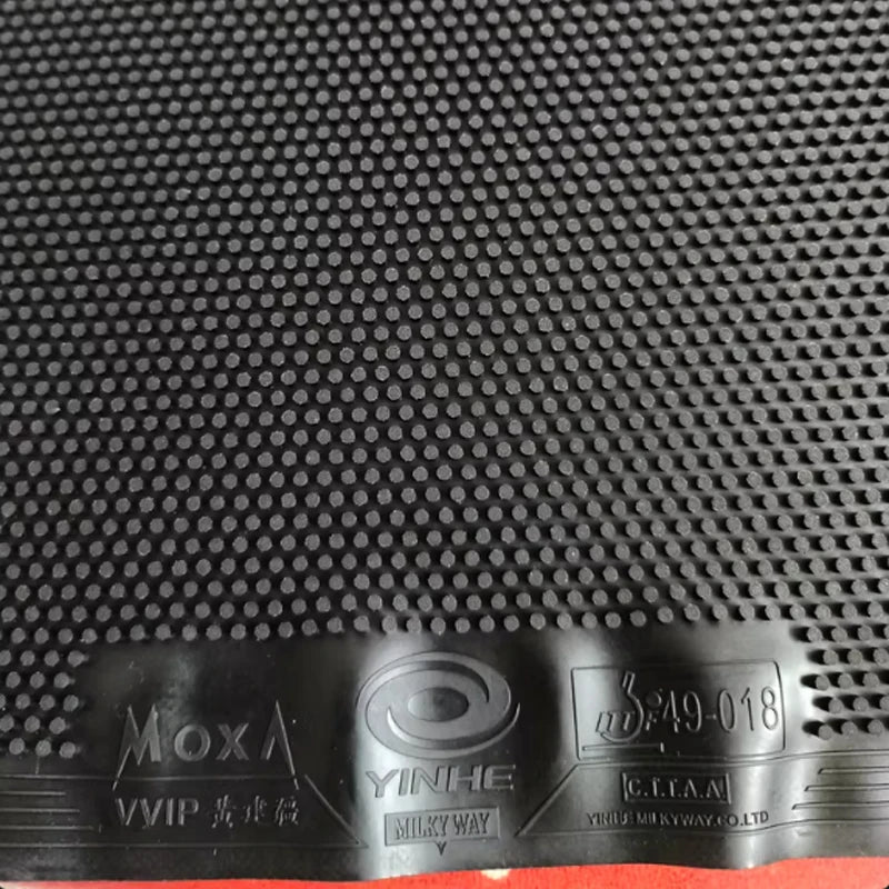 MOXA Huang Jianjiang Table Tennis Rubber YINHE OX Long Pips Table Tennis Rubber ITTF Approved Cured Non-cured Ping Pong…