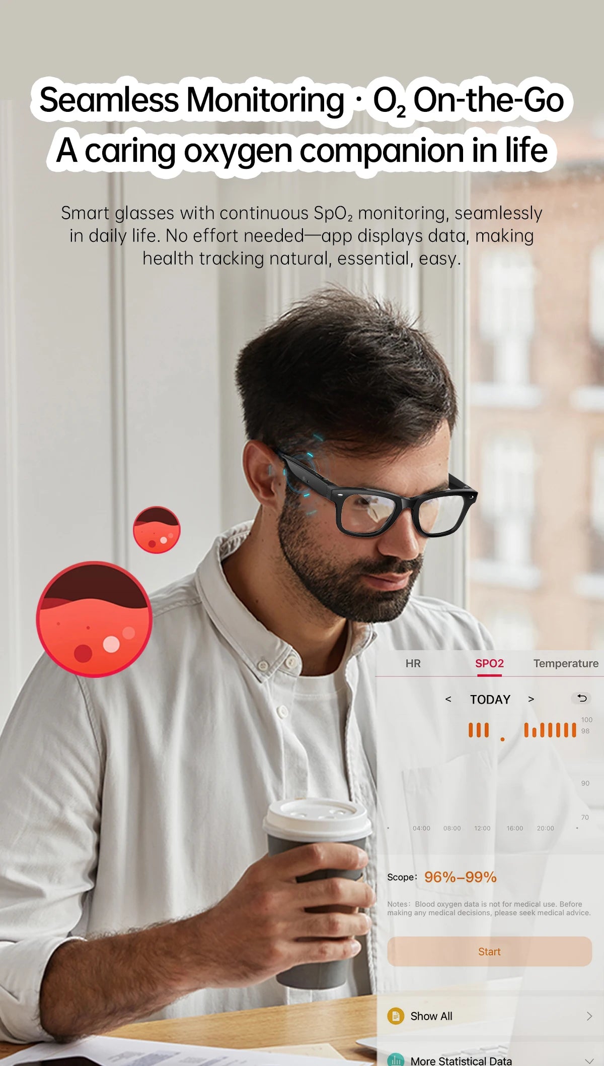 LIGE AI Smart Glasses Men 2025 New Color-Changing Translation Glasses Temperature Monitoring Waterproof Call Smart Sunglasses