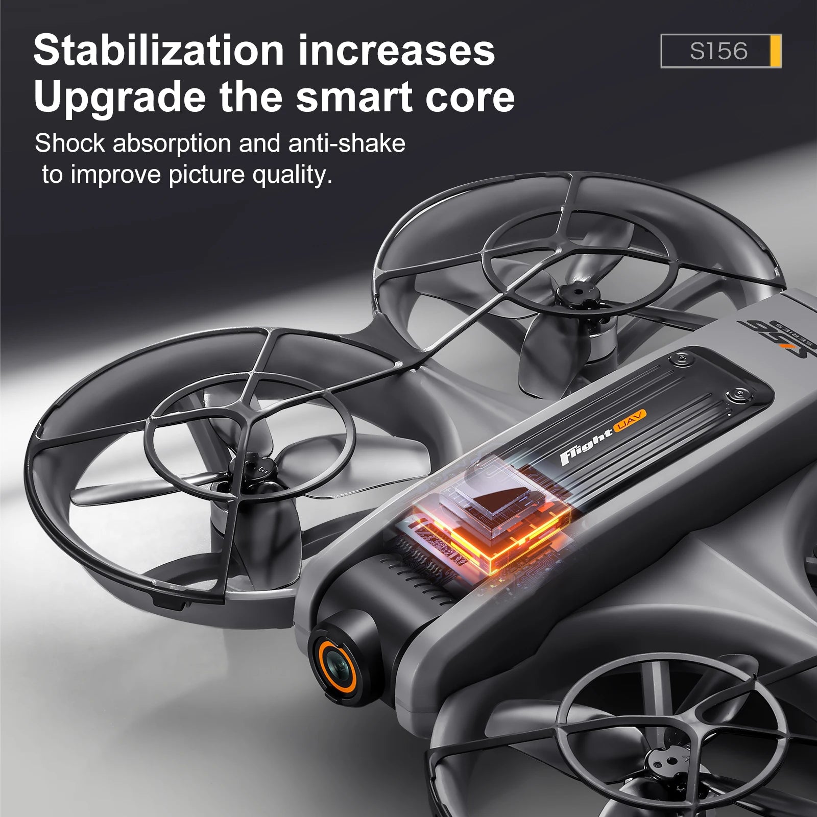 Drone with Camera 4K HD Video Stable Hover 180° Adjustable Lens 3D Flip RC Drones FPV Brushless Optical Flow Quadcopter UAV