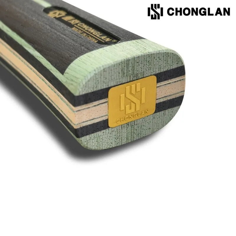 Chonglan Table Tennis Bottom Plate Mint PRO-IN PRO-OUT Super Green Fiber Mixed Woven Bottom Plate SALC - external FL