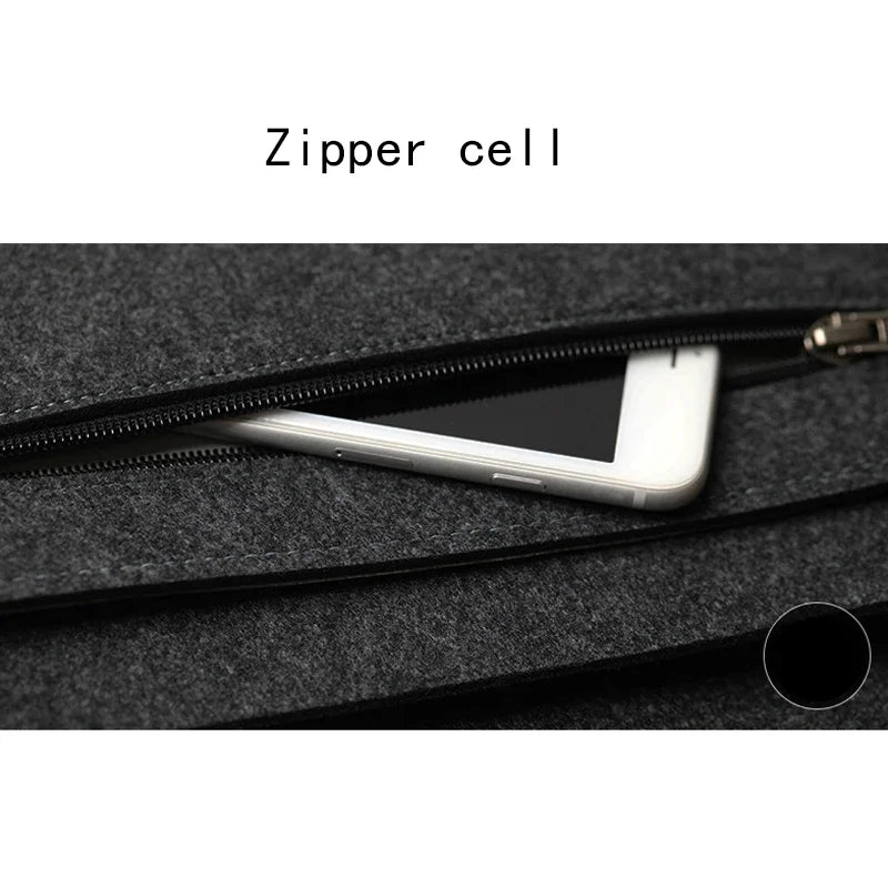 Felt Sleeve Laptop Bag 15.6 m3 14 Case for Macbook Air 13 Pro 16 12 M1 15.4 for Xiaomi  Asus Dell Lenovo Notebook bag Cover - GreatEagleInc