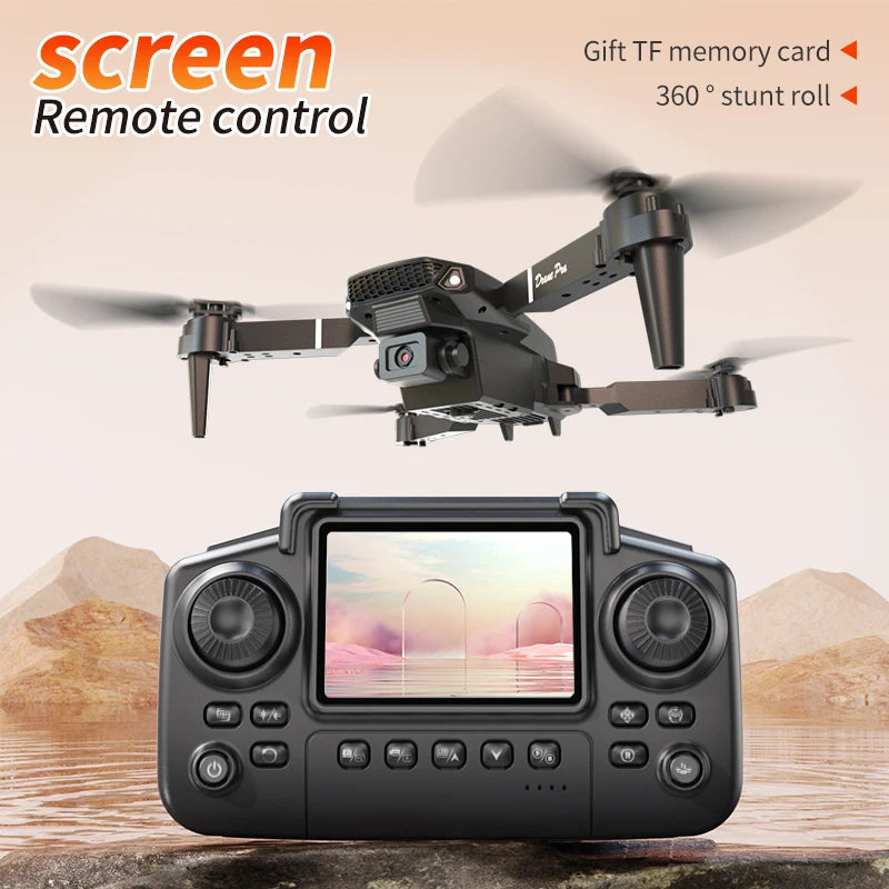 Drone 4k Professional Dron Remote Control Camera Model Airplane Multi-rotor Aircraft Quadcopter Drone UAV Wide-View