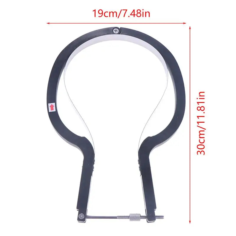 Professional Table Tennis Rubber Cutter Frame Set For Cutting Rubber Sheet DIY Ping Pong Paddle Tool