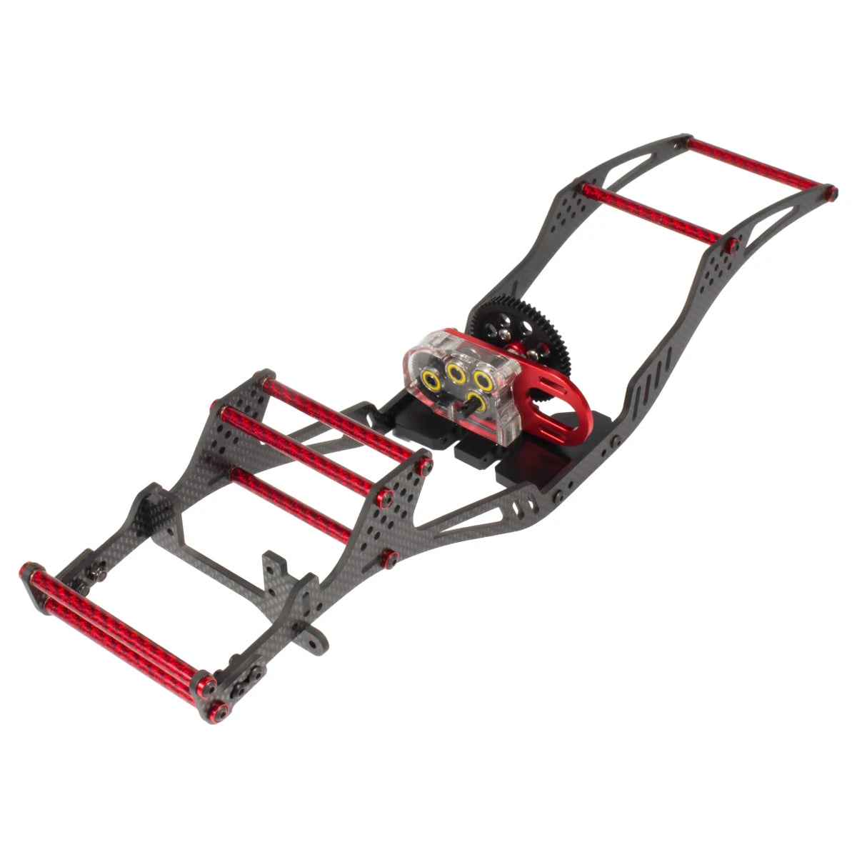 5PCS Coloured Carbon Fibre Braces 67mm 70mm 75mm 78mm for 1/10 RC Crawler Comp Builds SCX10 PRO Gspeed V4 UGRC LCG Chassis DIY