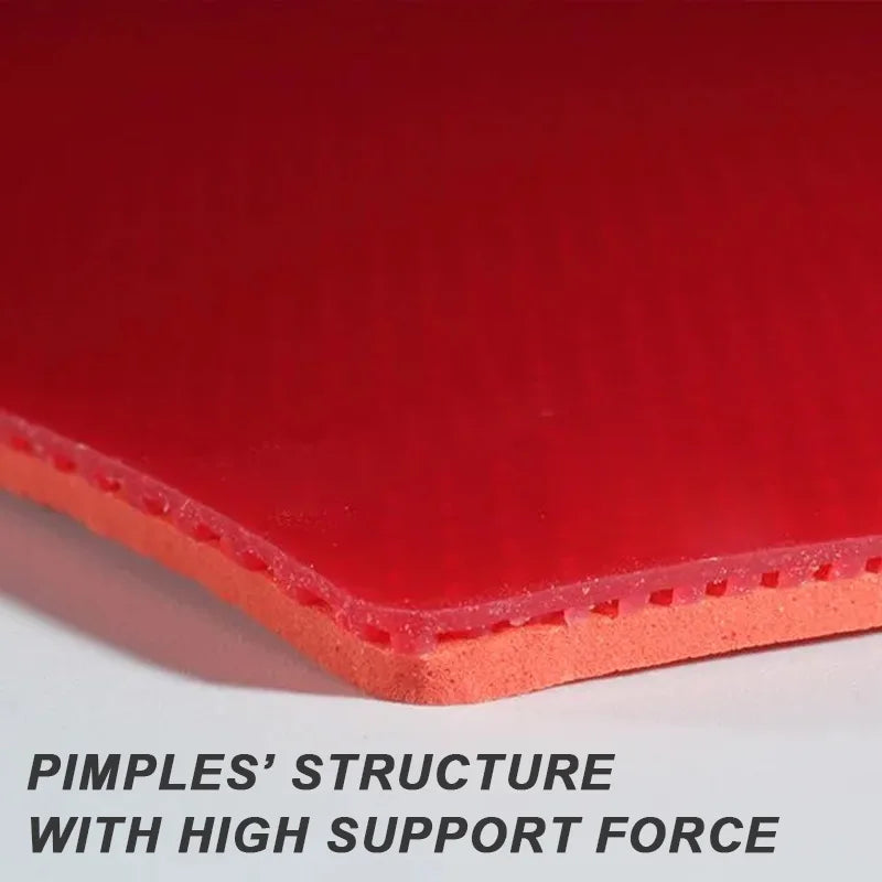 SANWEI T88 Ultra Spin Table Tennis Rubber Semi Sticky Ping Pong Rubber Sheet for Entry Players