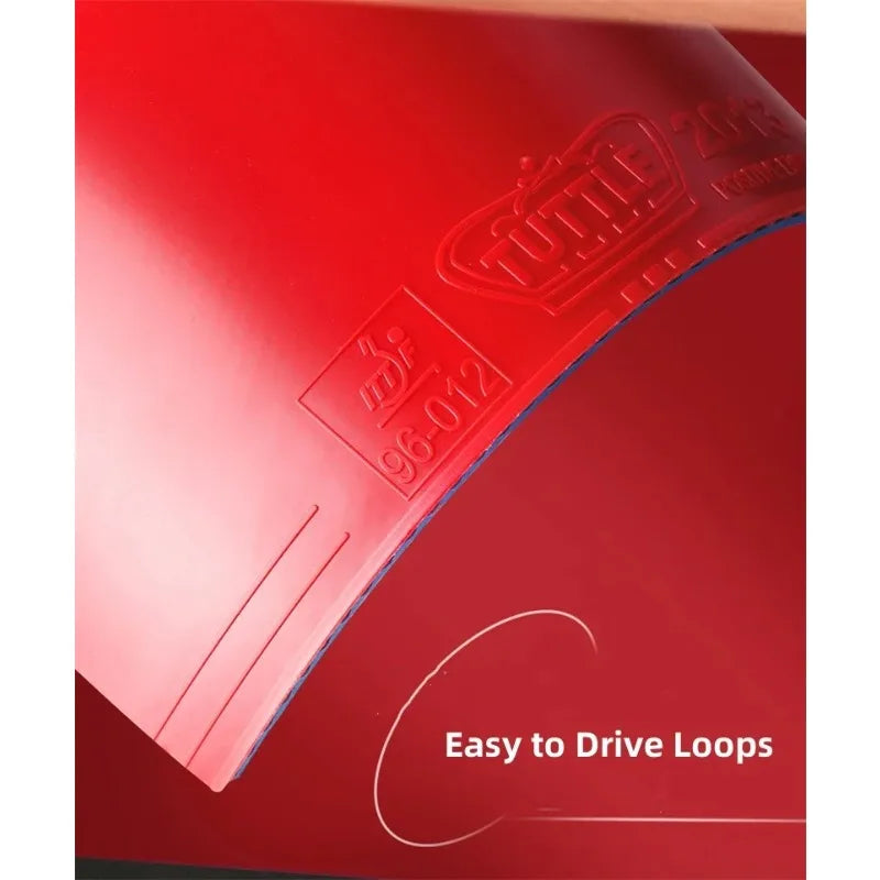 TUTTLE Positive Energy Pimples-in Table Tennis Rubber Sheet Sticky ITTF Approved Ping Pong Racket Rubber Loop Arc Fast Attack