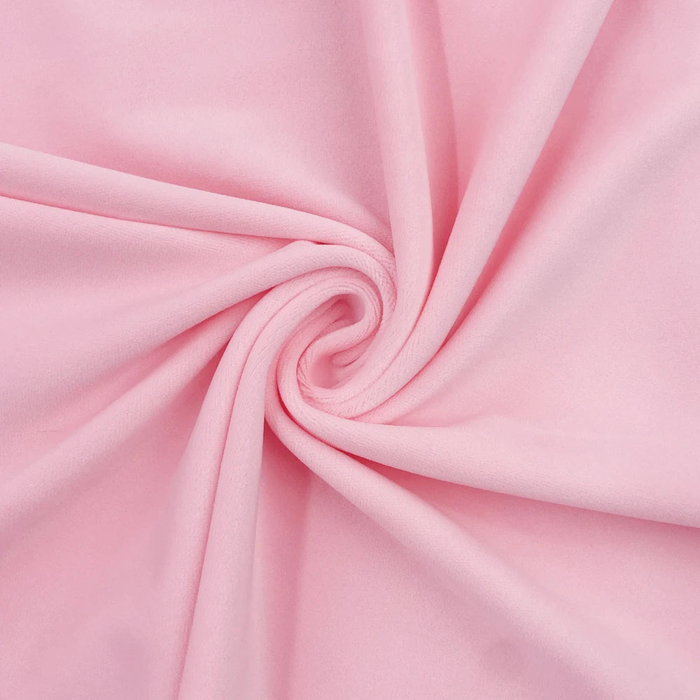 2024 Small Size 50x50cm Squishy Mochi Stetch Minky Fabric 95% Polyester 5% Spandex Stretch 4 Side Plush Fabric For Diy SewingToy - GreatEagleInc