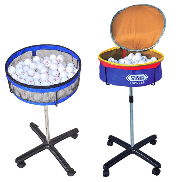 Professional Table Tennis Ball Collector Ping Pong Storage Basin Training Device Dedicated Multi-ball Holder Set 250pcs…
