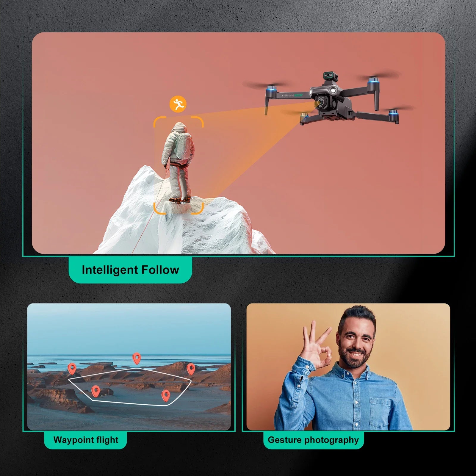 Professional S159 GPS Drone With Screen Control 5G 8K HD ESC Dual Camera Brushless Optical Flow UAV FPV Quadcopter RC Toys