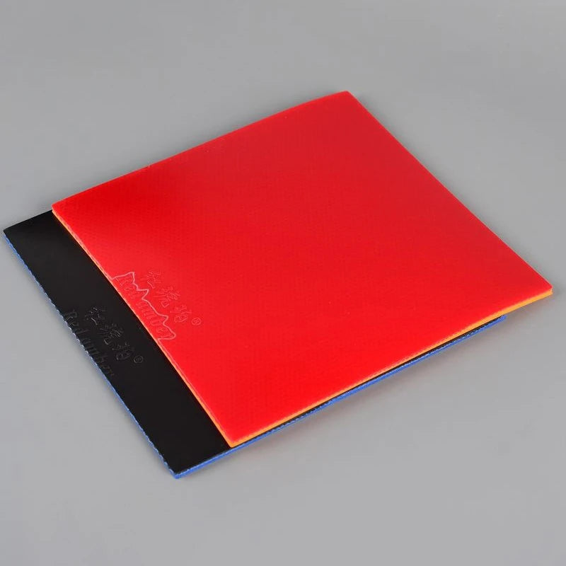 Highly Elastic Stick Rubber Pips-In Ping Pong Red Amber Table Tennis Rubber Rubber Astringent Sponge For Table Tennis Training