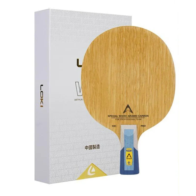 LOKI W81 Pro Series Table Tennis Blade Inner Outer Professional Ping Pong Blade 5 Wood 2 Fiber Pingpong Base Board for…