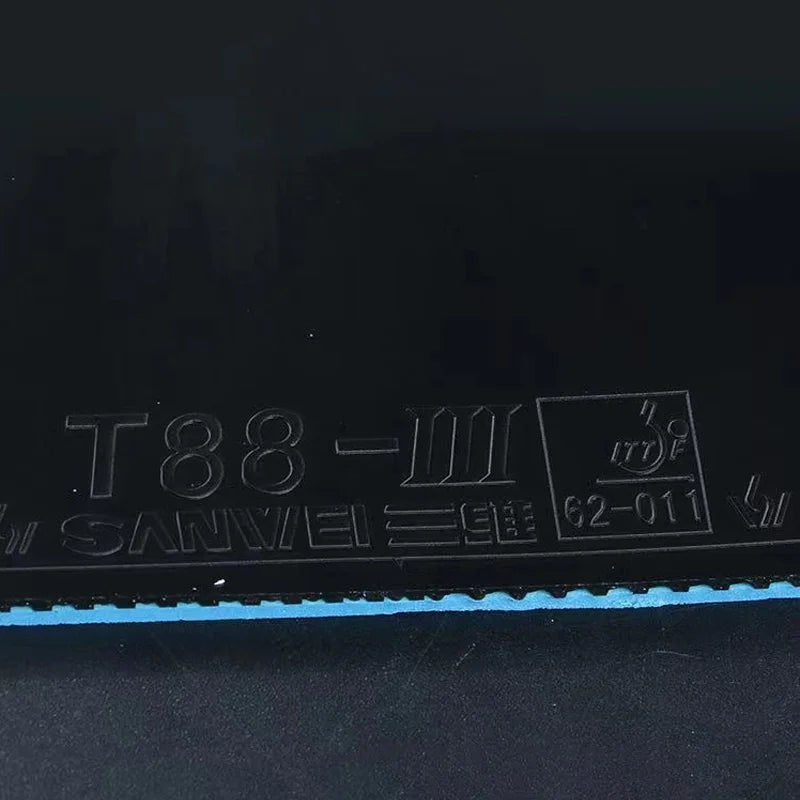 SANWEI T88 Ultra Spin Table Tennis Rubber Semi Sticky Ping Pong Rubber Sheet for Entry Players