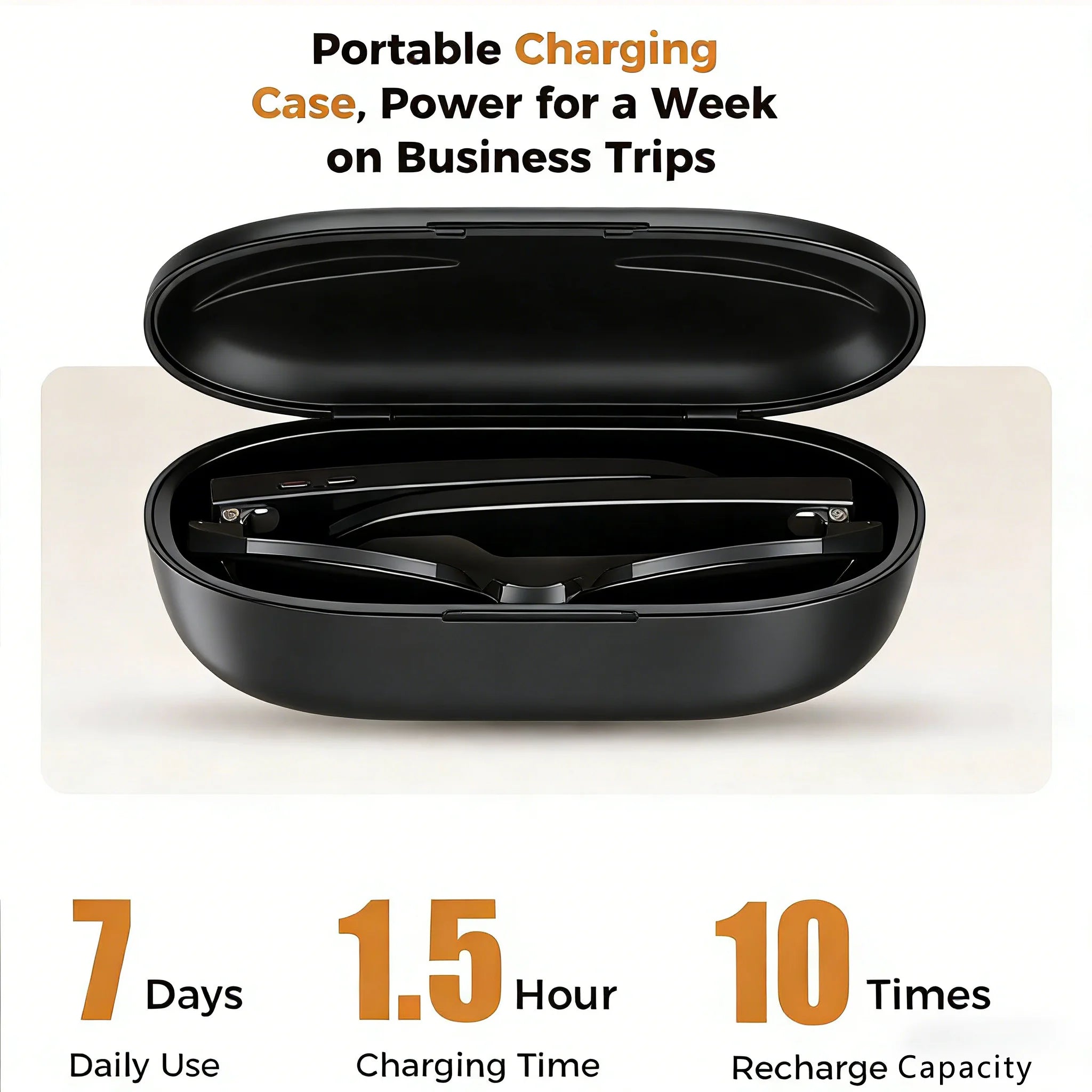 Smart Glasses AI GPT Camera 4K HD Multifunctional 3-in-1 Lens Bluetooth Call 3600Mah Battery Voice Assistant Control Sunglasses