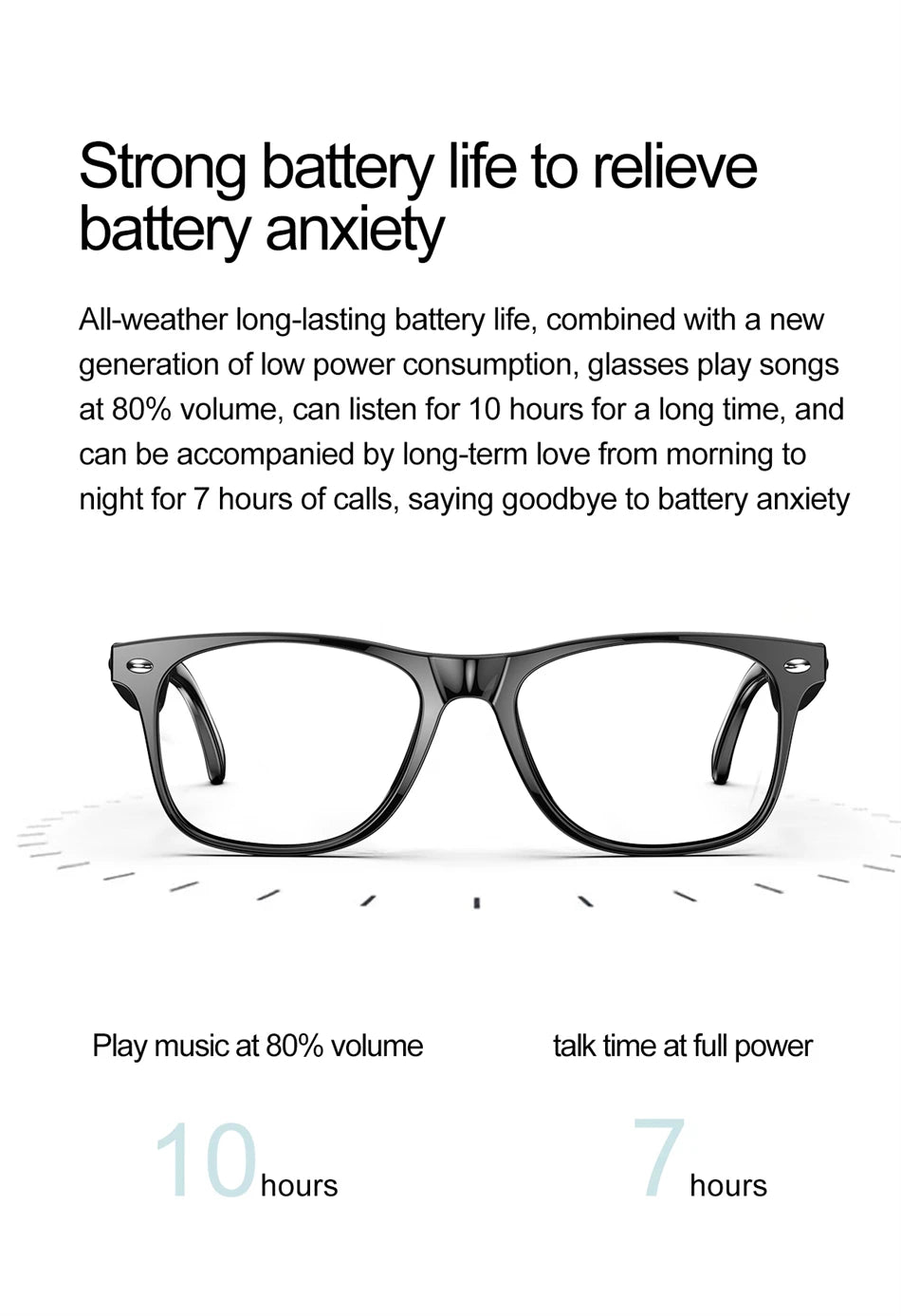 high-tech AI smart glasses can be equipped with various lenses such as sunglasses, blue light, myopia, Men women smart glasses