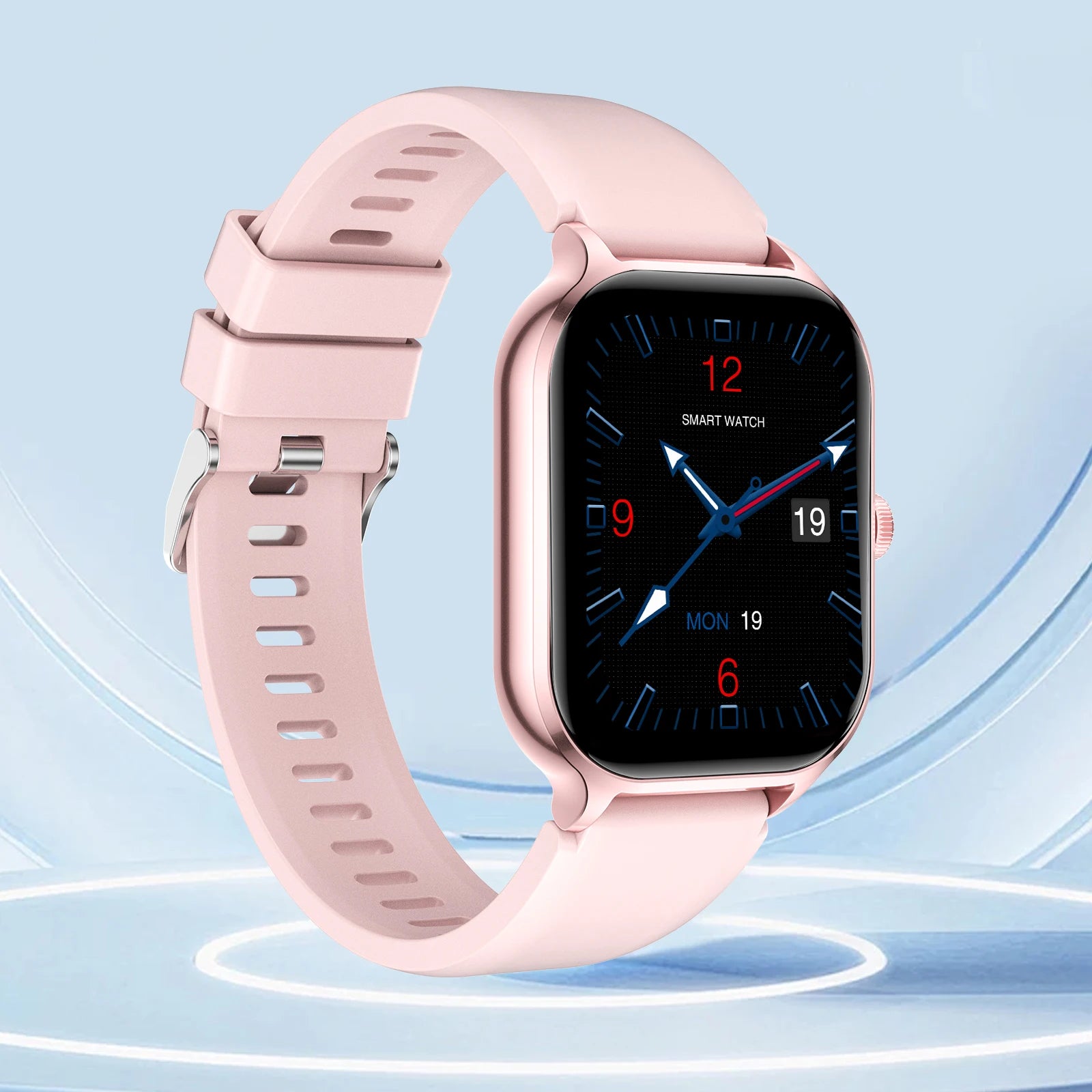 Smart Watch For Women Full Touch Screen Bluetooth Call Watches Sport Fitness Tracker Smartwatch Lady Pink United States