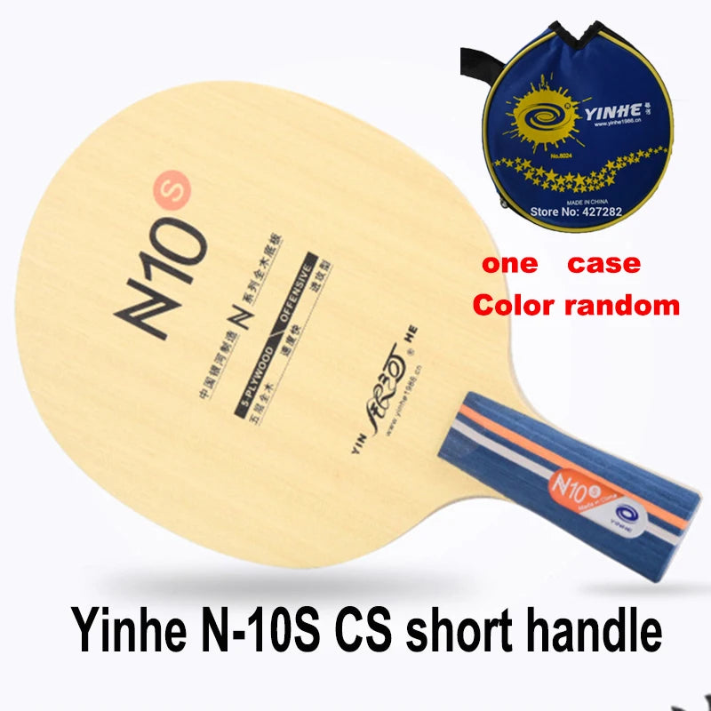 Original Yinhe Pure Wood N-11S N10S Professional Table Tennis Blade for Beginner Table Tennis Rackets Fast Attack with Loop…