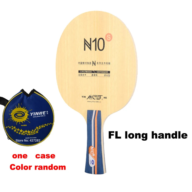 Original Yinhe Pure Wood N-11S N10S Professional Table Tennis Blade for Beginner Table Tennis Rackets Fast Attack with Loop…