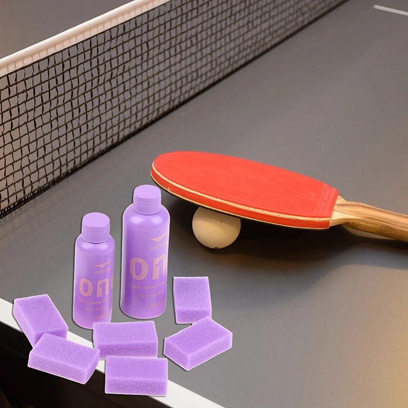 50/100ml Professional Inorganic Glue Adhesive Table Tennis Racket Ping Pong Bat Rubber High Adhesion With Sponge Wipe - 50ml