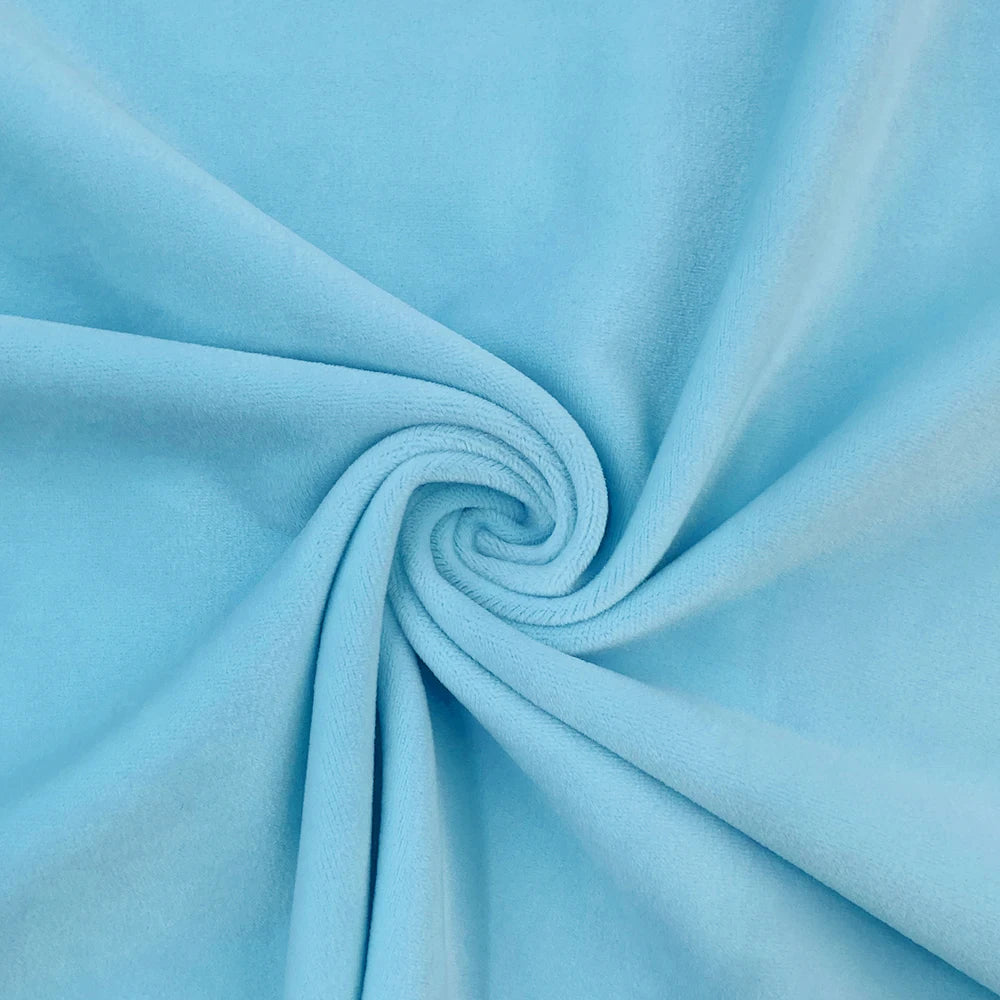 2024 Small Size 50x50cm Squishy Mochi Stetch Minky Fabric 95% Polyester 5% Spandex Stretch 4 Side Plush Fabric For Diy SewingToy - GreatEagleInc