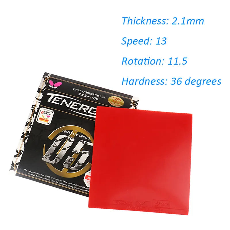 1pcs Table Tennis Rubber Ping Pong Rubber Sponge 2.1mm Reverse Adhesive Racket Cover Training Accessories