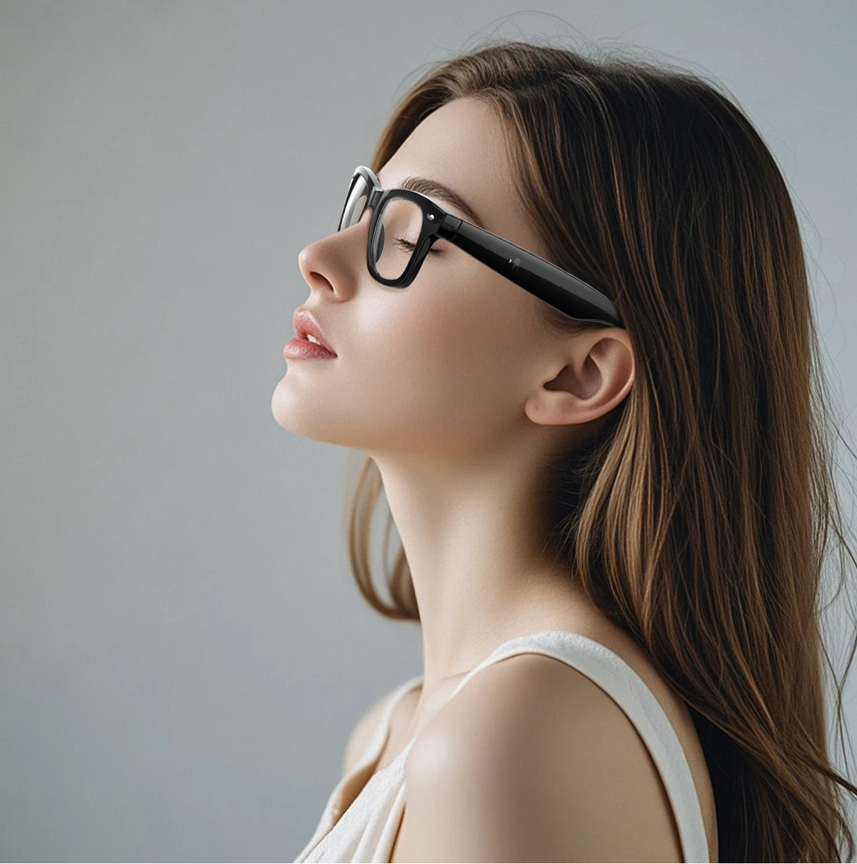 LIGE AI Smart Glasses Men 2025 New Color-Changing Translation Glasses Temperature Monitoring Waterproof Call Smart Sunglasses