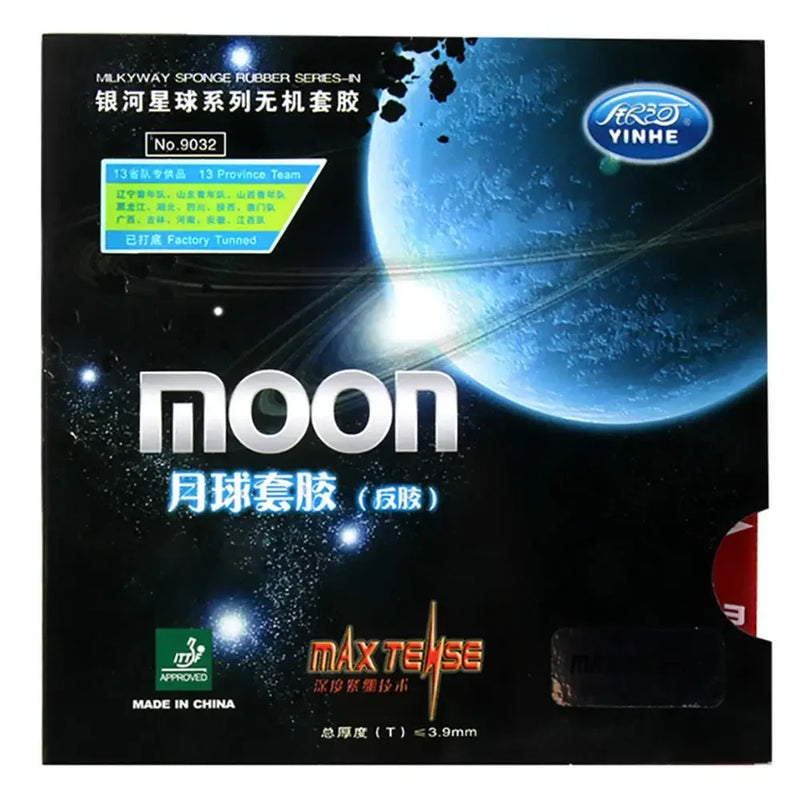 Original Yinhe Moon Max Tense Tuned Pips in Table Tennis Rubber with Sponge For Ping Pong Racket Galaxy Moon Rubber - Speed…