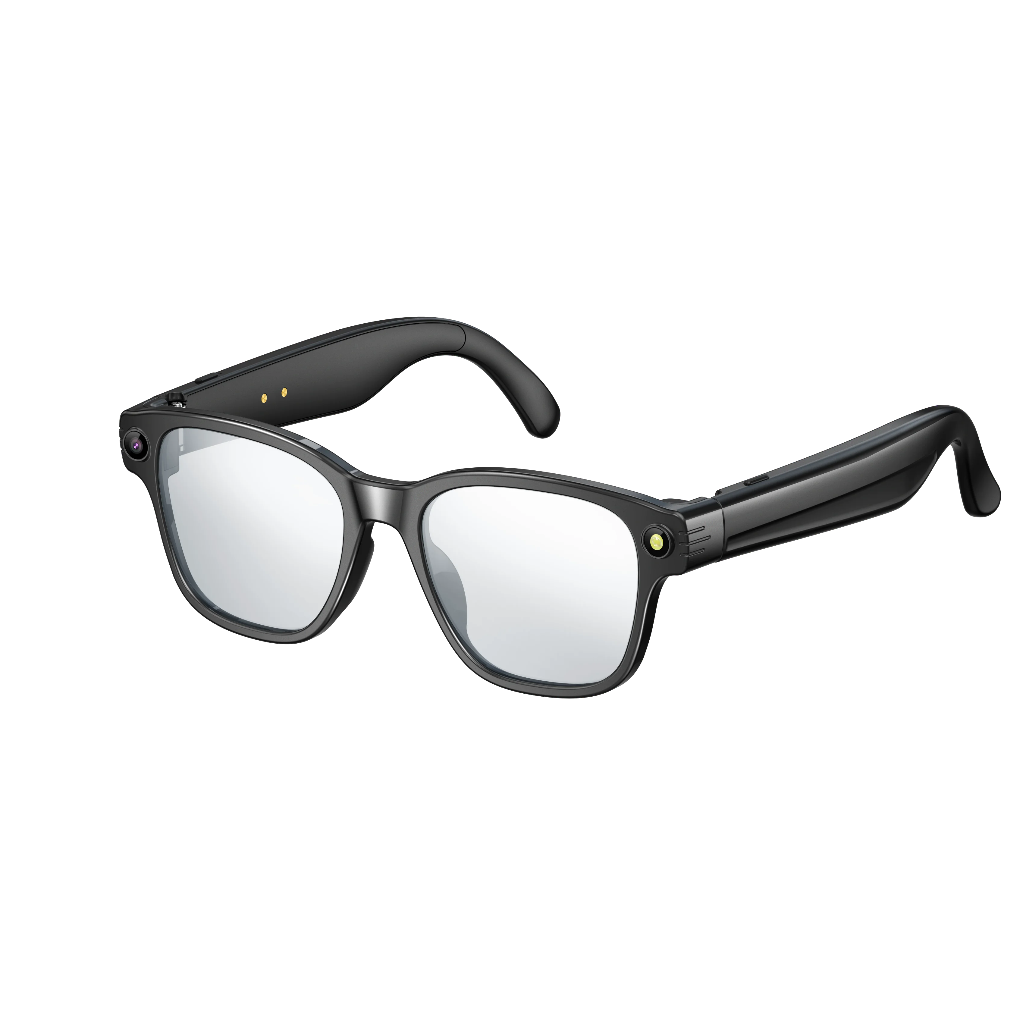 Smart Glasses With 8M HD camera 1200P anti-shake HD video AI intelligent voice assistant Real-time translation Object recognion Transparent China Mainland