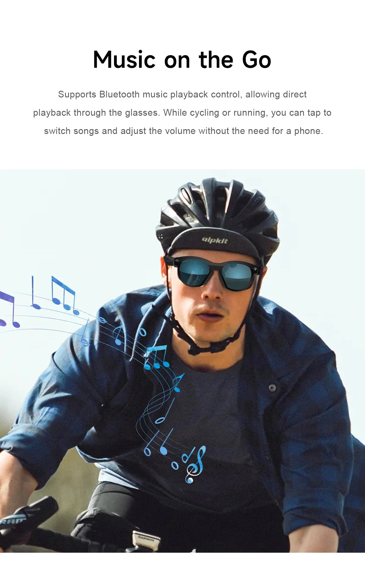 2025 AI Smart Glasses New Interaction With Camera Photo Video Record Translation Music Smart Sunglasses Bluetooth Call Headphone