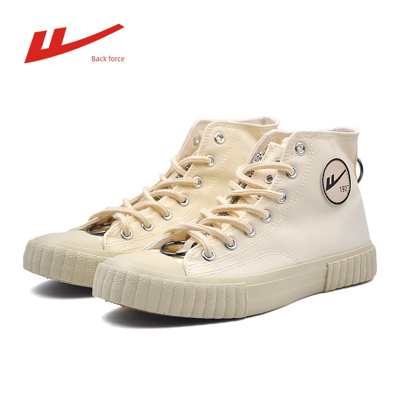 Warrior Spring New Arrival Canvas Shoes High-Top Board Shoe Casual Easiest for Match Canvas Shoes Men and Women Same Style Lovers Shoes