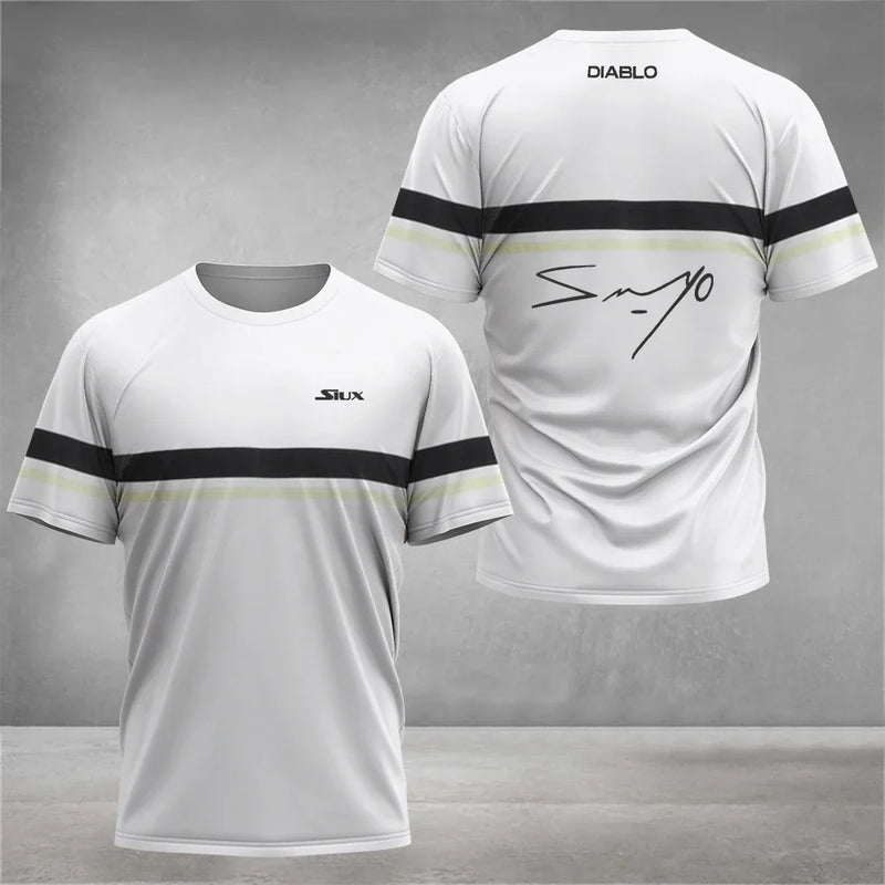 Men's Short Sleeve 2025 New Fashionable and Comfortable Summer T-shirt Men's Sports Fashion Outdoor Top Quick Sweating…
