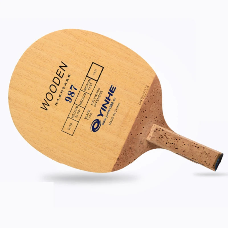 Yinhe-Table Tennis Blade, Japanese Style, Ping Pong Game, Fast Attack Loop, Pong, Yinhe 986 987 989 - 986 case