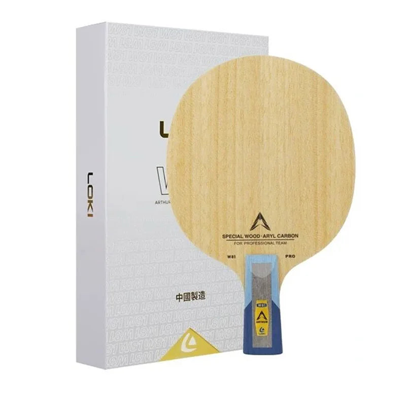LOKI W81 Pro Series Table Tennis Blade Inner Outer Professional Ping Pong Blade 5 Wood 2 Fiber Pingpong Base Board for…