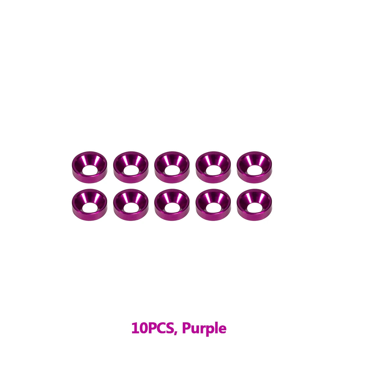 5PCS Coloured Carbon Fibre Braces 67mm 70mm 75mm 78mm for 1/10 RC Crawler Comp Builds SCX10 PRO Gspeed V4 UGRC LCG Chassis DIY Purple Washer Set