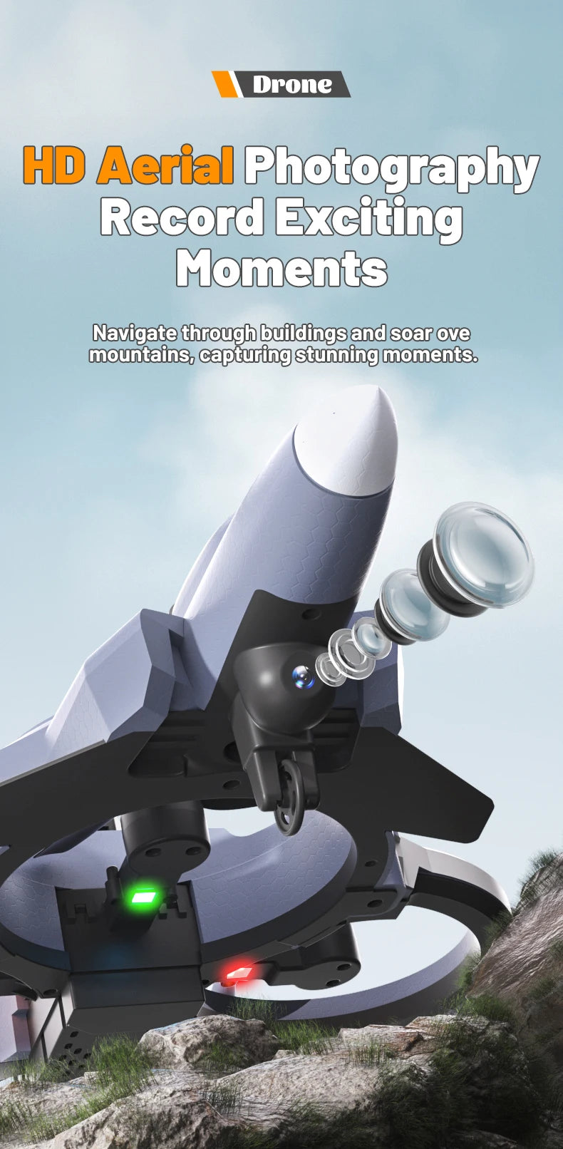 RC Plane with Camera Stunt Performance Drone With 8K Camera Fixed Wing Fighter 4CH 5G WIFI Aerial Photography Foam Toys Aircraft