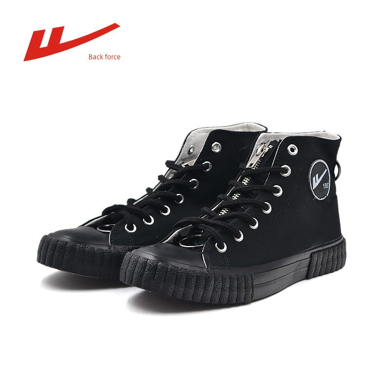 Warrior Spring New Arrival Canvas Shoes High-Top Board Shoe Casual Easiest for Match Canvas Shoes Men and Women Same Style Lovers Shoes