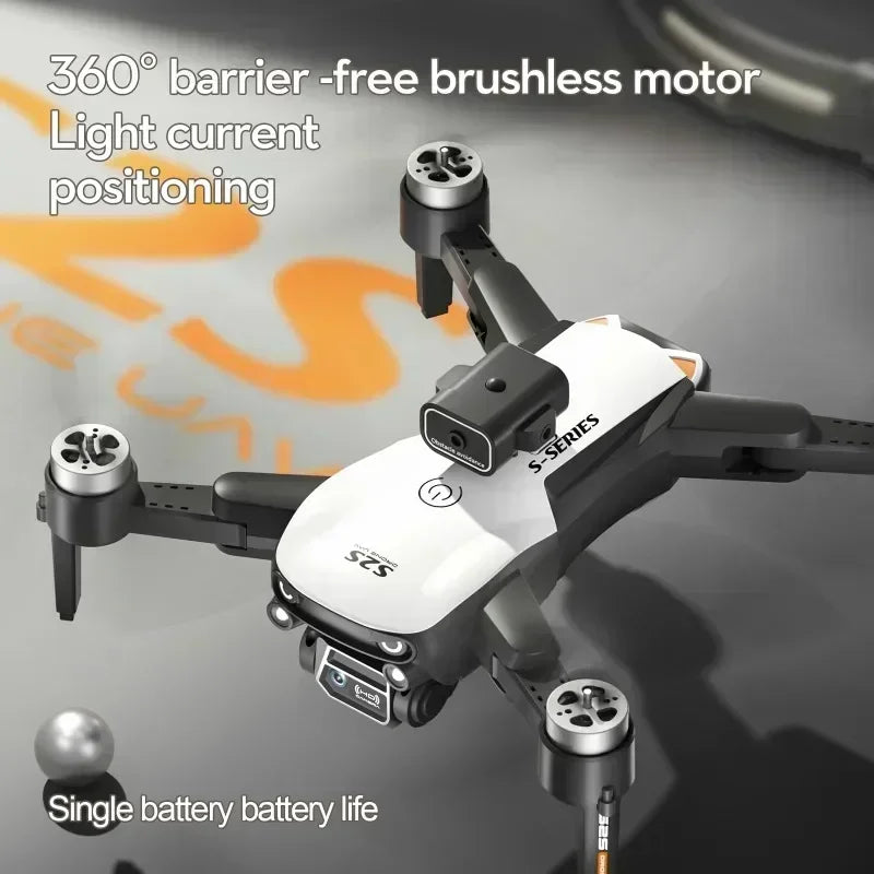 New S2S Drone 8K HD Dual Camera Brushless Motor Obstacle Avoidance Dron 5G wifi RC Helicopter Foldable Quadcopter Toy For Xiaomi - GreatEagleInc