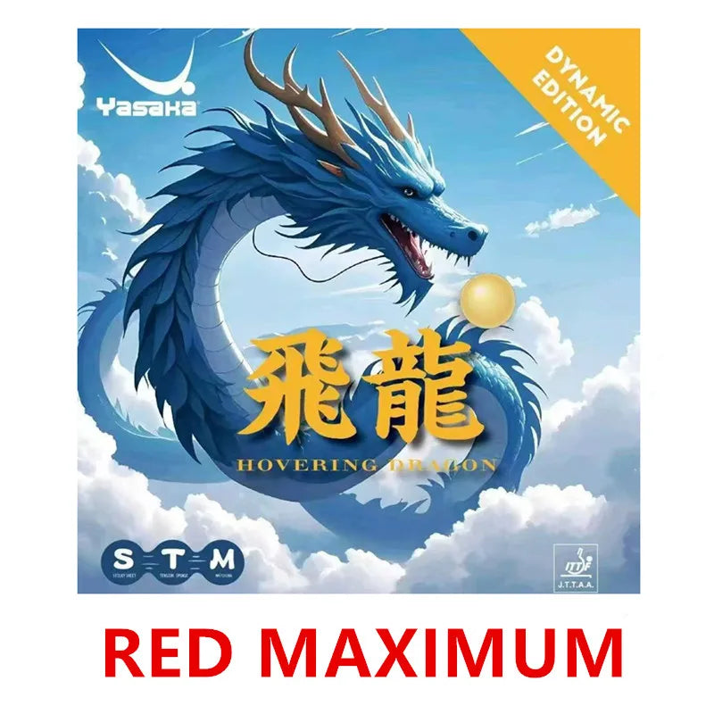 Yasaka Rubber HOVERING DRAGON Dynamic ed Energy Superposition High Spin Explosiveness Cake Sponge Original Yasaka Ping Pong…