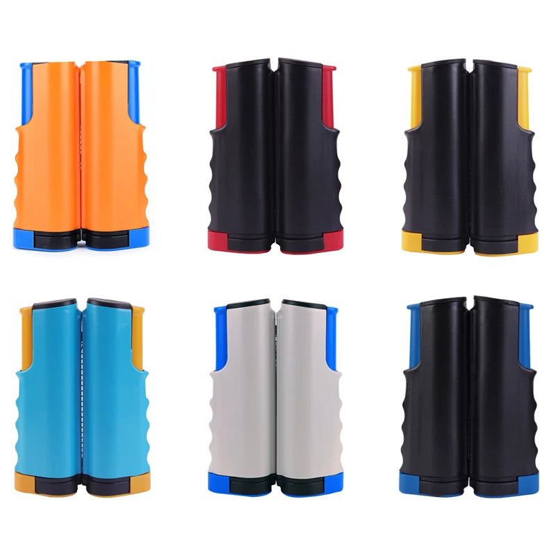 Portable Table Tennis Net Cover Gauge Retractable Table Tennis Set Catcher Racks Adjustable Tools Outdoor Home Sports Clip…