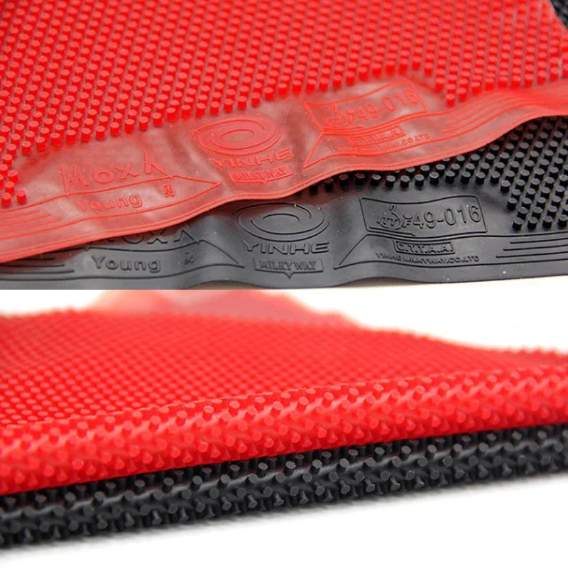 Y0NG MOXA OX Table Tennis Rubber Cured/Uncured Ping Pong Rubber Anti-rotation ITTF Approved Single Table Tennis Rubber -…