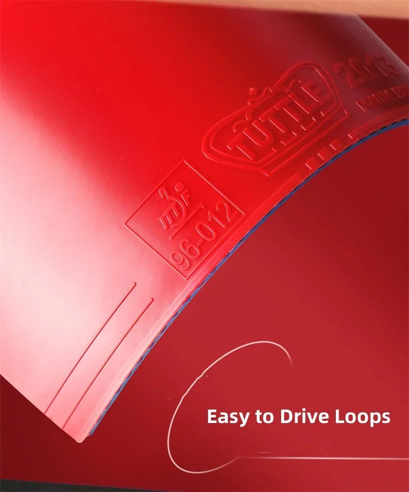 TUTTLE Positive Energy Pimples-in Table Tennis Rubber Sheet Sticky ITTF Approved Ping Pong Racket Rubber Loop Arc Fast Attack