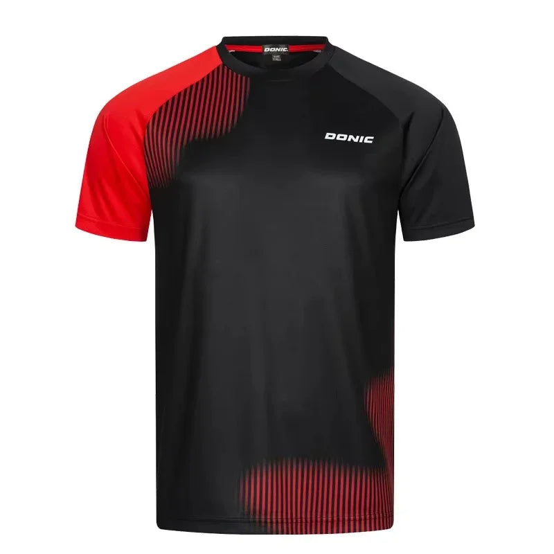 Summer table tennis shirts for men, short-sleeve breathable table tennis T-shirts for men and women, quick-dry sportswear -…