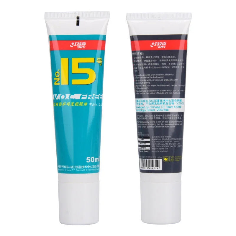 50ml 98ml DHS NO.15  Table Tennis Ping Pong Ping-pong Pingpong Racket Inorganic Glue Water-solubility Bond Adhesive - 50ml…