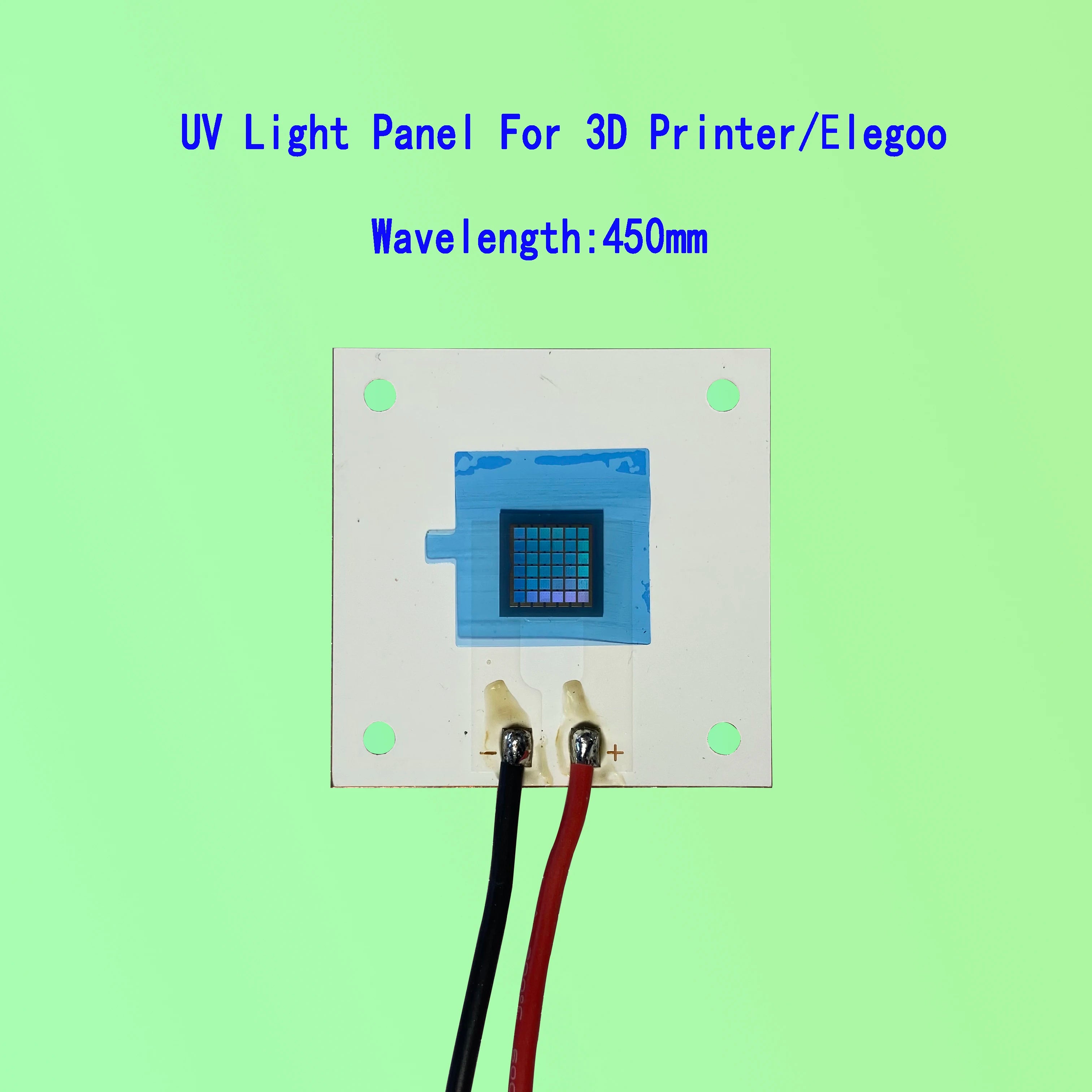 36 3D Printers with 405nm Ultraviolet LED Light Source and Ultraviolet Panel, Suitable for Elegoo Mars 3 Pro