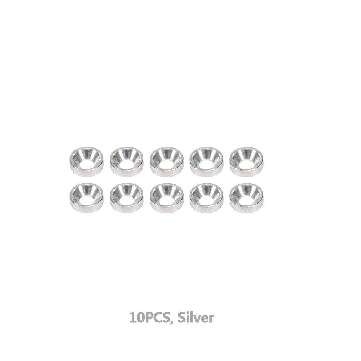 5PCS Coloured Carbon Fibre Braces 67mm 70mm 75mm 78mm for 1/10 RC Crawler Comp Builds SCX10 PRO Gspeed V4 UGRC LCG Chassis DIY Silver Washer Set