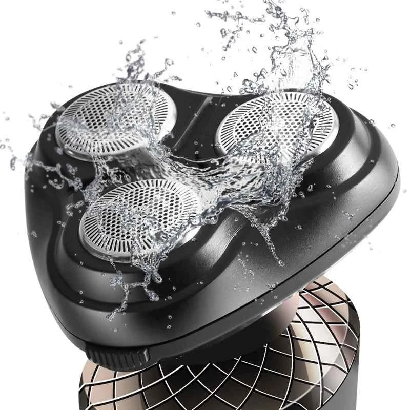 Electric Shavers for Men Waterproof Electric Trimmer Razor Wet &amp Dry Use Rechargeable Battery Rotary Shavers