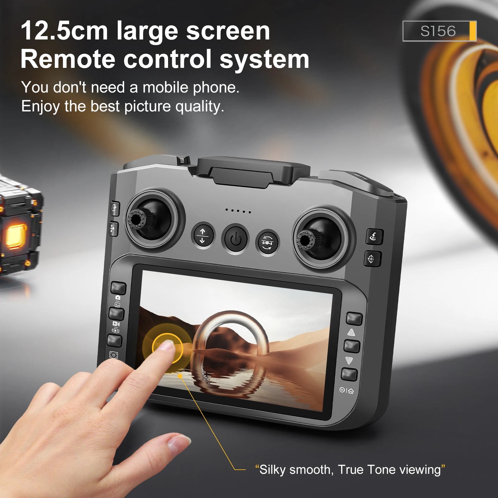 Drone with Camera 4K HD Video Stable Hover 180° Adjustable Lens 3D Flip RC Drones FPV Brushless Optical Flow Quadcopter UAV