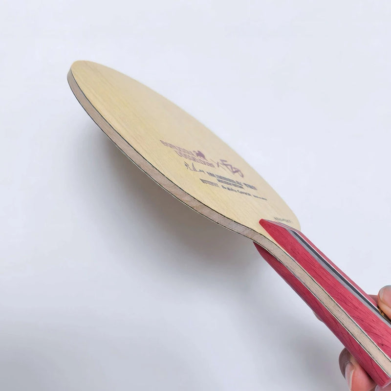 Fan ZD Golden Logo Carbon Fiber Table Tennis Blade with Offensive Long Handle Grip New Arrival Ping Pong Bat for Racquets…