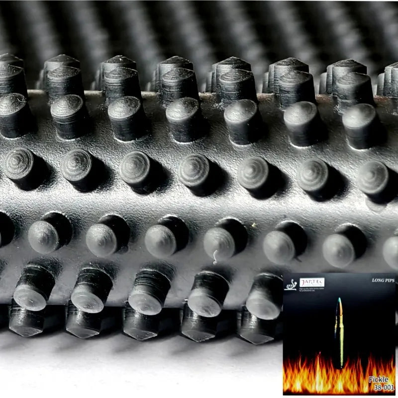 FICKLE Bullet-head Pip Shape Table Tennis Rubber Unbelievable Spin & Weird Sinking Effect Ping Pong Rubber Long Pips OX…